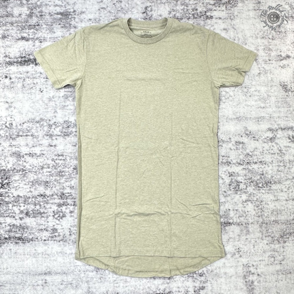 New TRUE CLASSIC Men's Heather Stone Small/Tall T-Shirt‎ Crew Neck Short Sleeve